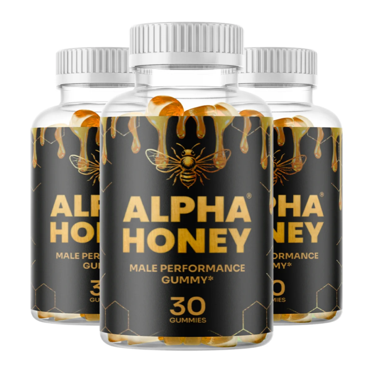 Alpha Honey 3 bottles
